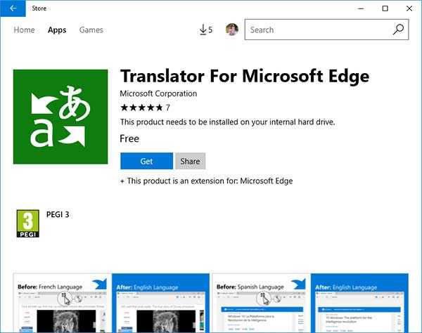 Переводчик для edge windows 10: как включить и пользоваться, инструкция