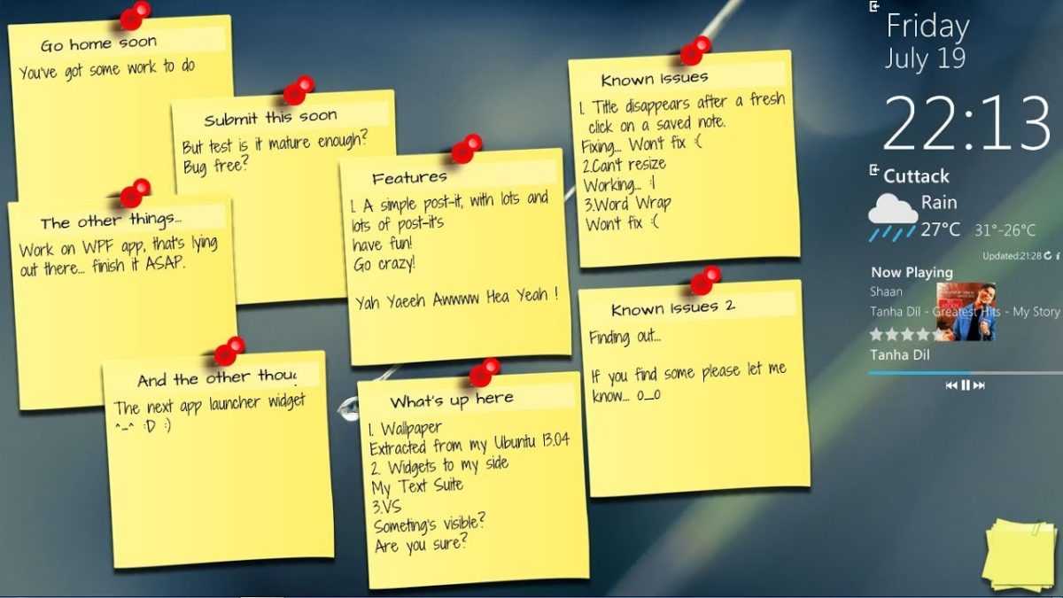 Напоминания и заметки в windows: обзор лучших бесплатных решений | it-actual.ru