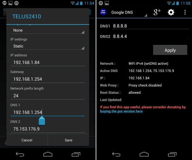 Что такое персональный dns-сервер на android и его настройка. как изменить и настроить dns на android и ios? пошаговое руководство
