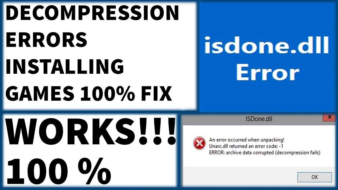 Как исправить ошибку “windows не может завершить извлечение”