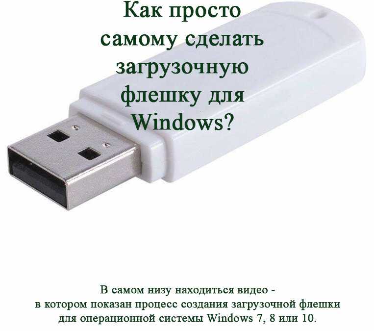 Загрузочная флешка windows - 7 способов создания!