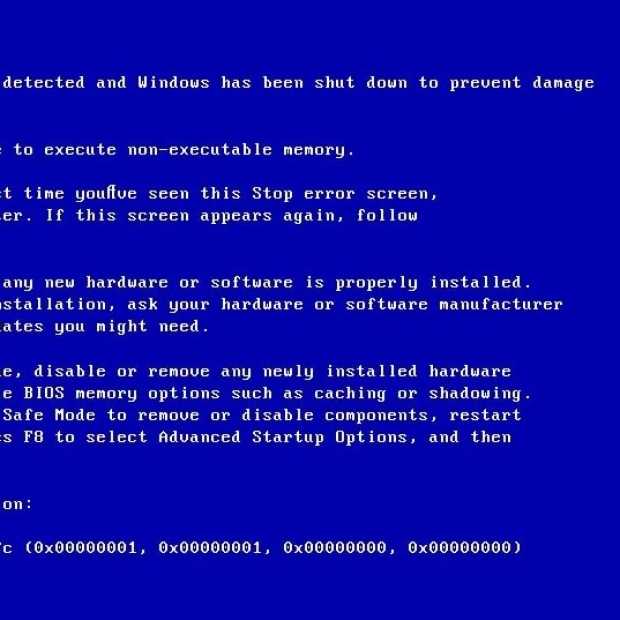8 ways to fix attempted execute of noexecute memory error