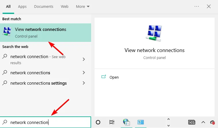 Ошибка err_internet_disconnected в windows 10