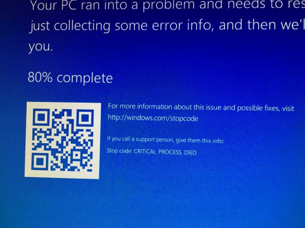 Ошибка critical process died в windows 10: как исправить при загрузке системы