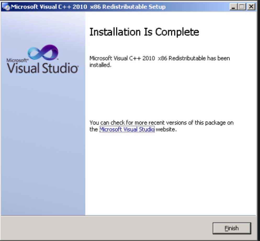 Как восстановить распространяемый microsoft visual c++ - toadmin.ru