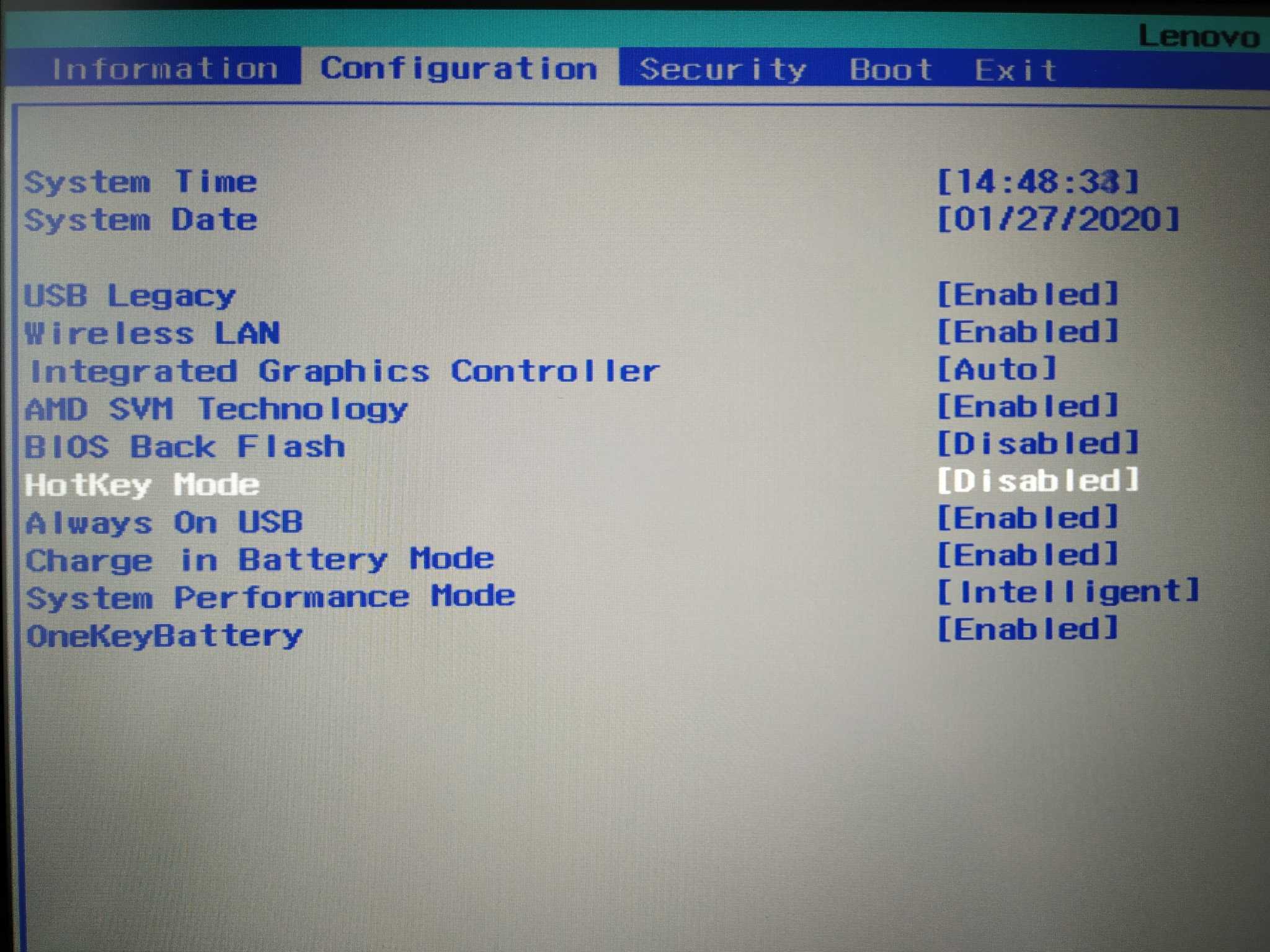 Варианты входа в bios на ноутбуке lenovo