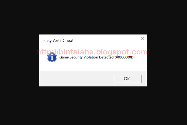 How to fix game security violation detected errors
