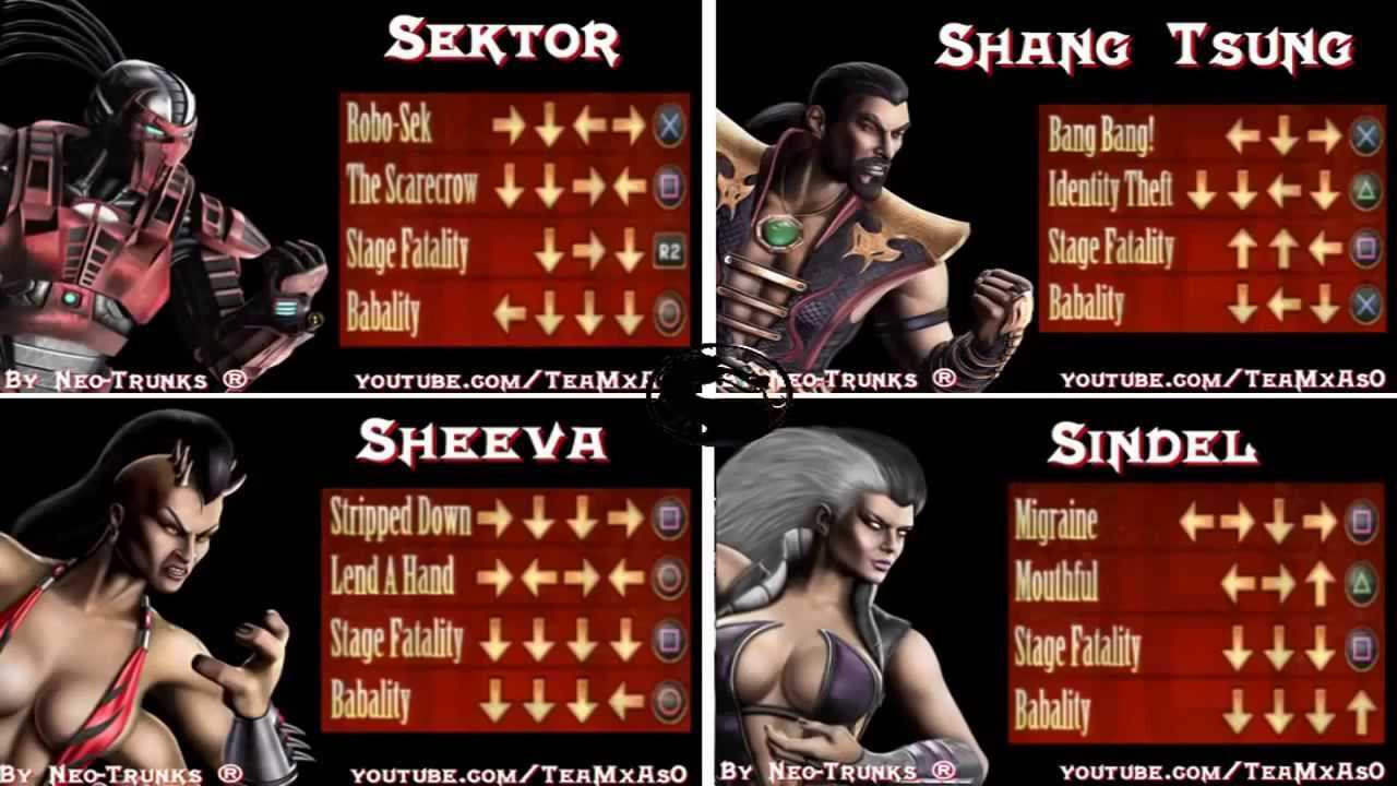 Как делать x ray mortal kombat 9