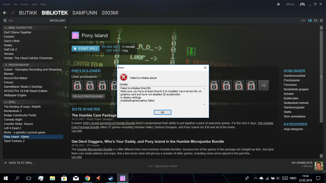 Решаем проблем с инициализацией directx в играх - tvoupc