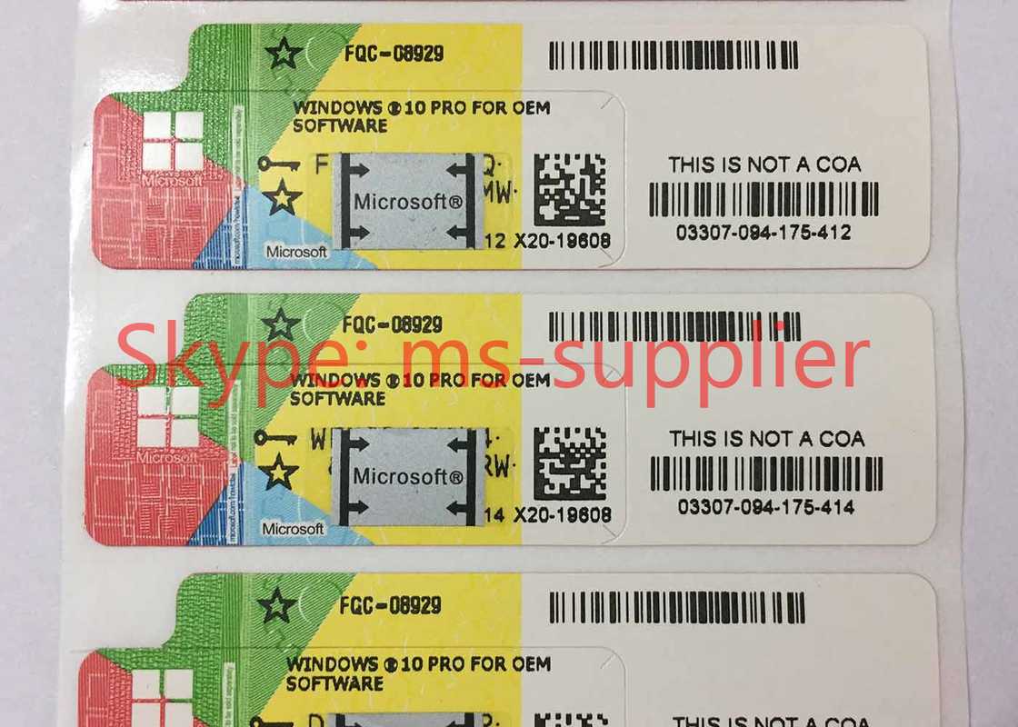 Разница между лицензионными ключами продуктов windows oem slp, nslp, coa и dm - hoow