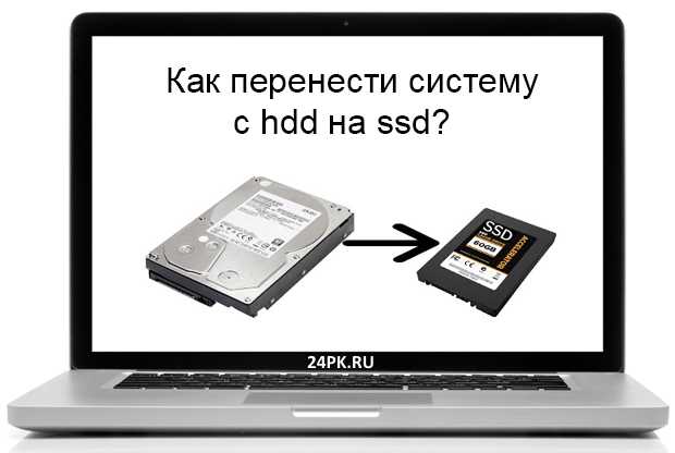Как перенести систему с hdd на ssd