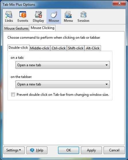 Управляйте вкладками firefox как профессионал с помощью tab mix plus - gadgetshelp,com