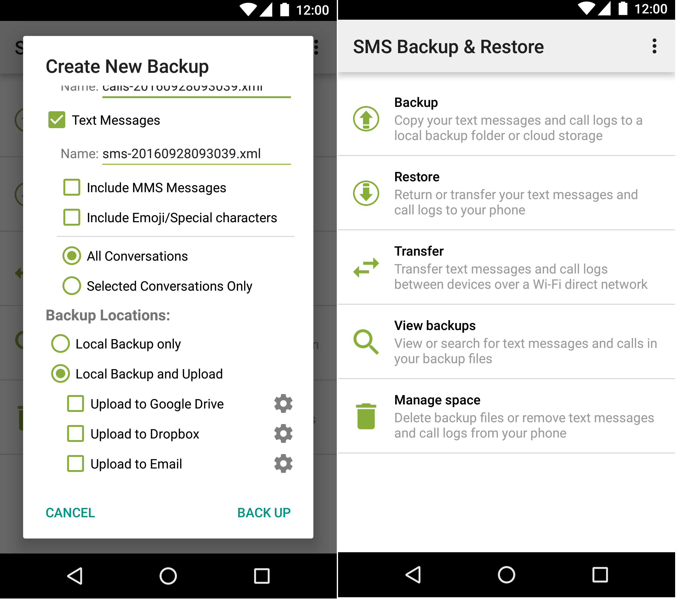 Is Your Sexting Safe? Use SMS Backup and Restore APK
