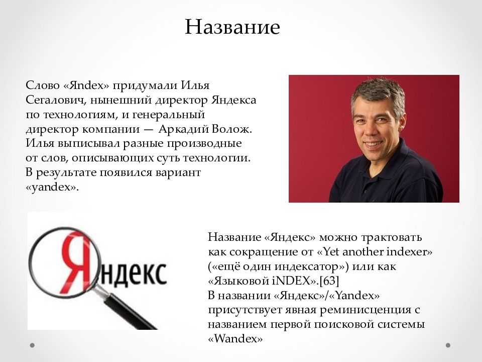 Яндекс: что это такое, как и когда появился