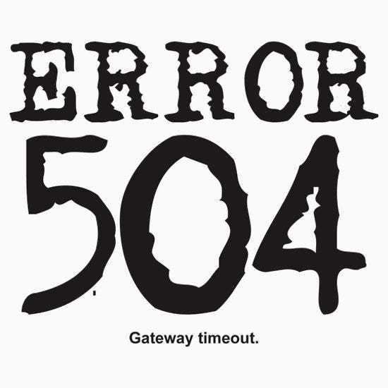Ошибка 504 gateway timeout - причины возникновения и способы устранения