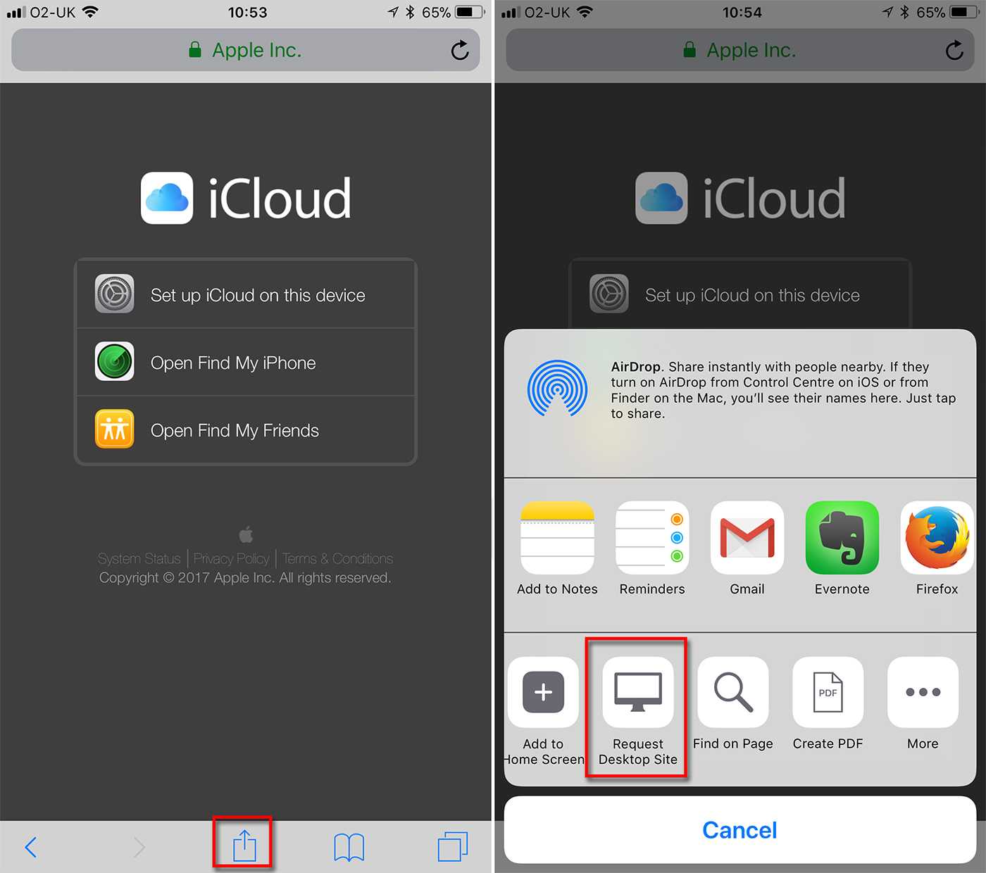 Как войти в айклауд (icloud) через компьютер