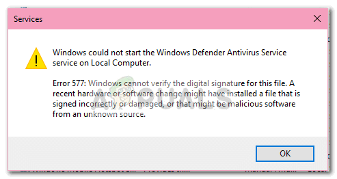 4 лучших метода исправить ошибку защитника windows 577 windows 10 - центр новостей minitool