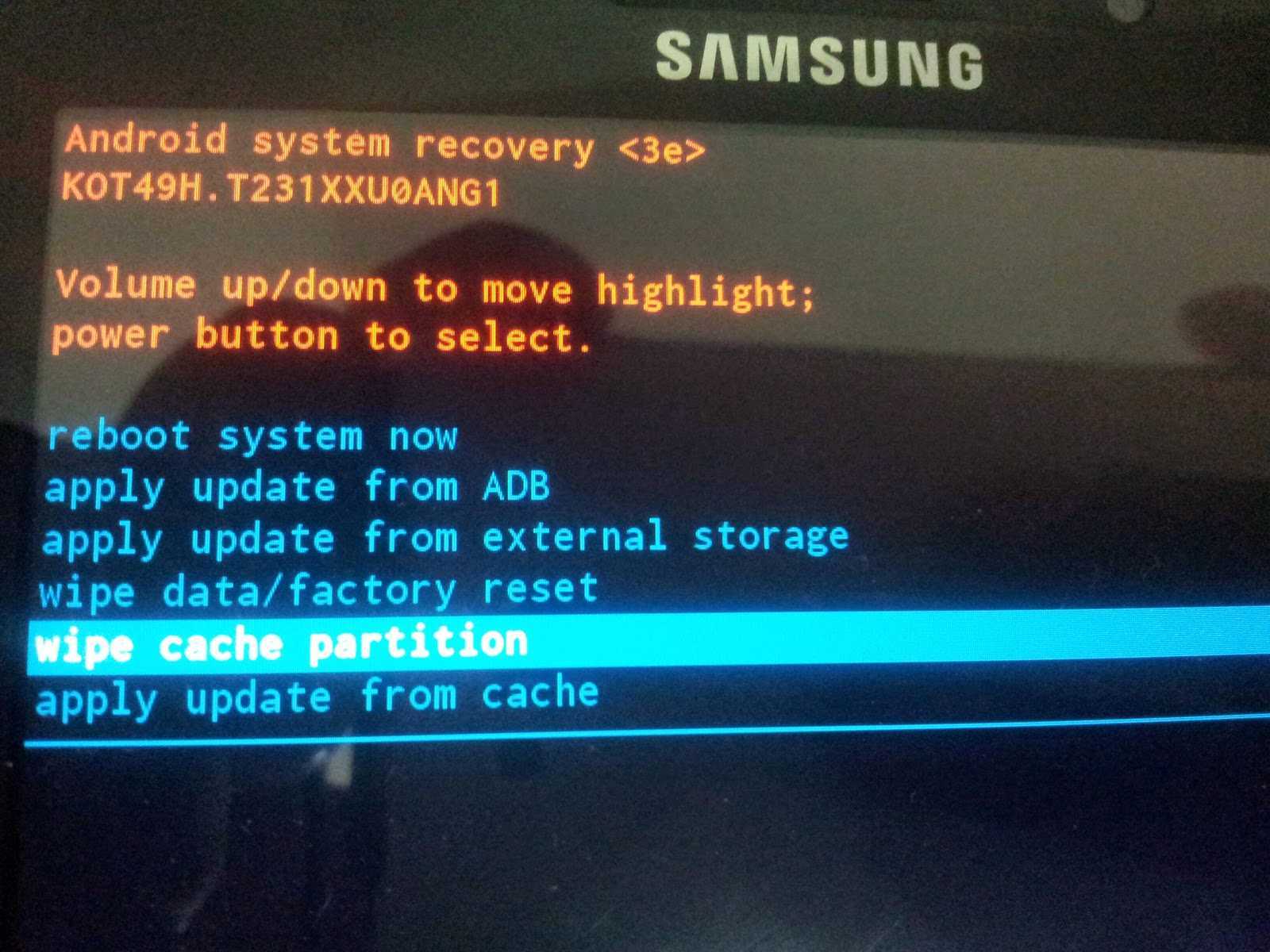 Меню android system recovery 3e: что может делать?