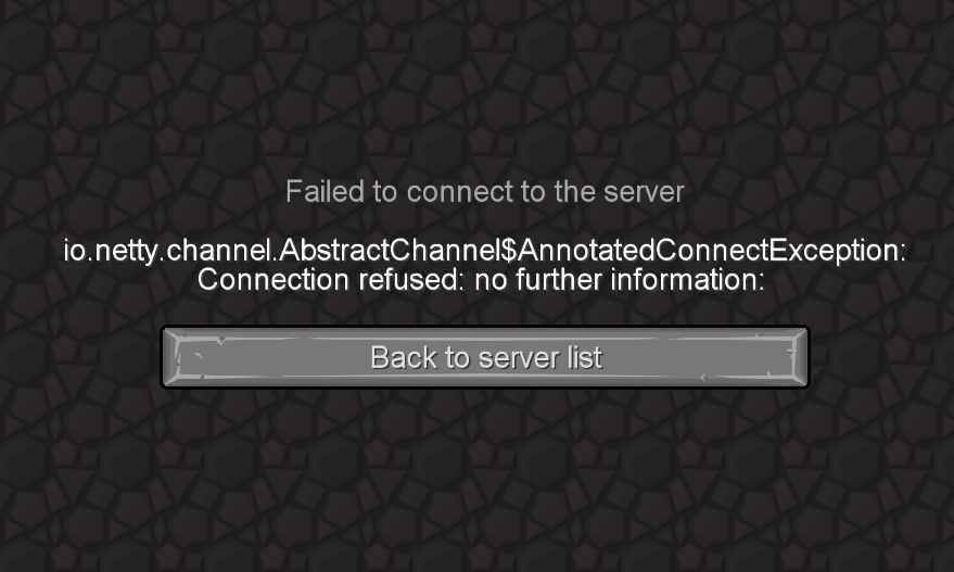 How to fix io.netty.channel.abstractchannel minecraft error?