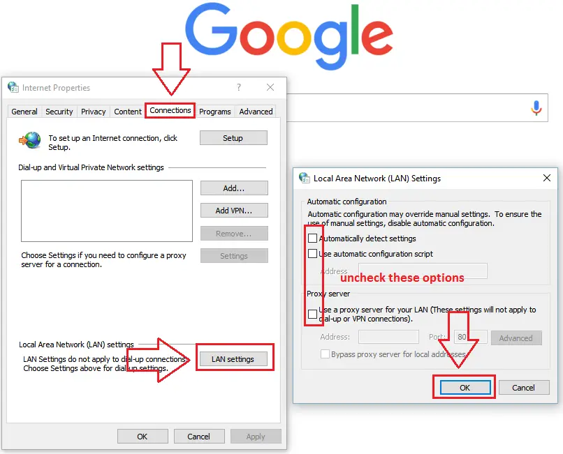 [solved] err_connection_timed_out in chrome