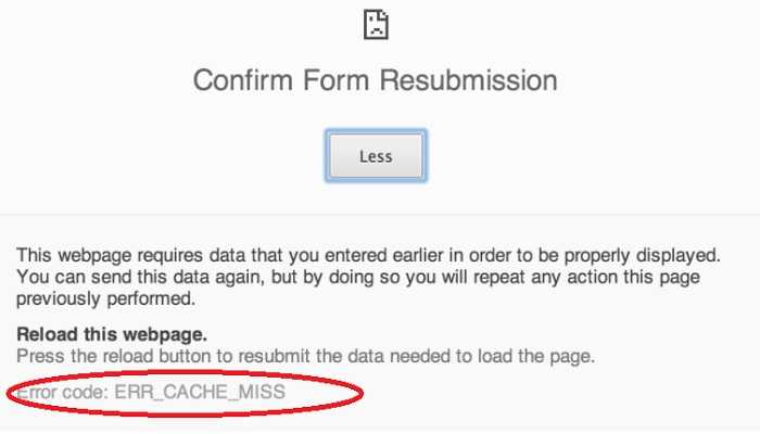 Исправить: err_cache_miss | microsoft 2023