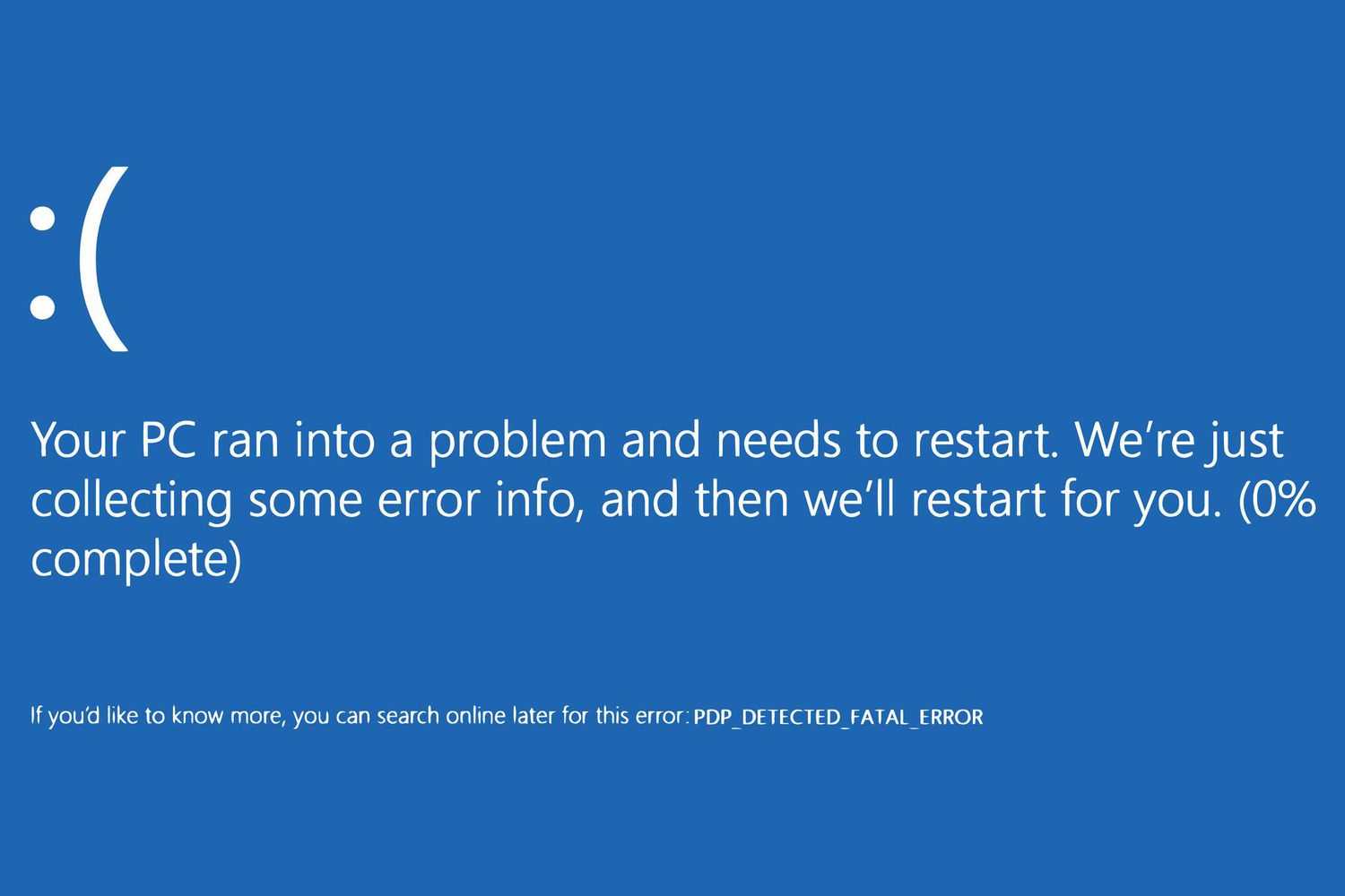 Синий экран смерти — ошибка 0x00000116 windows 7, как исправить?