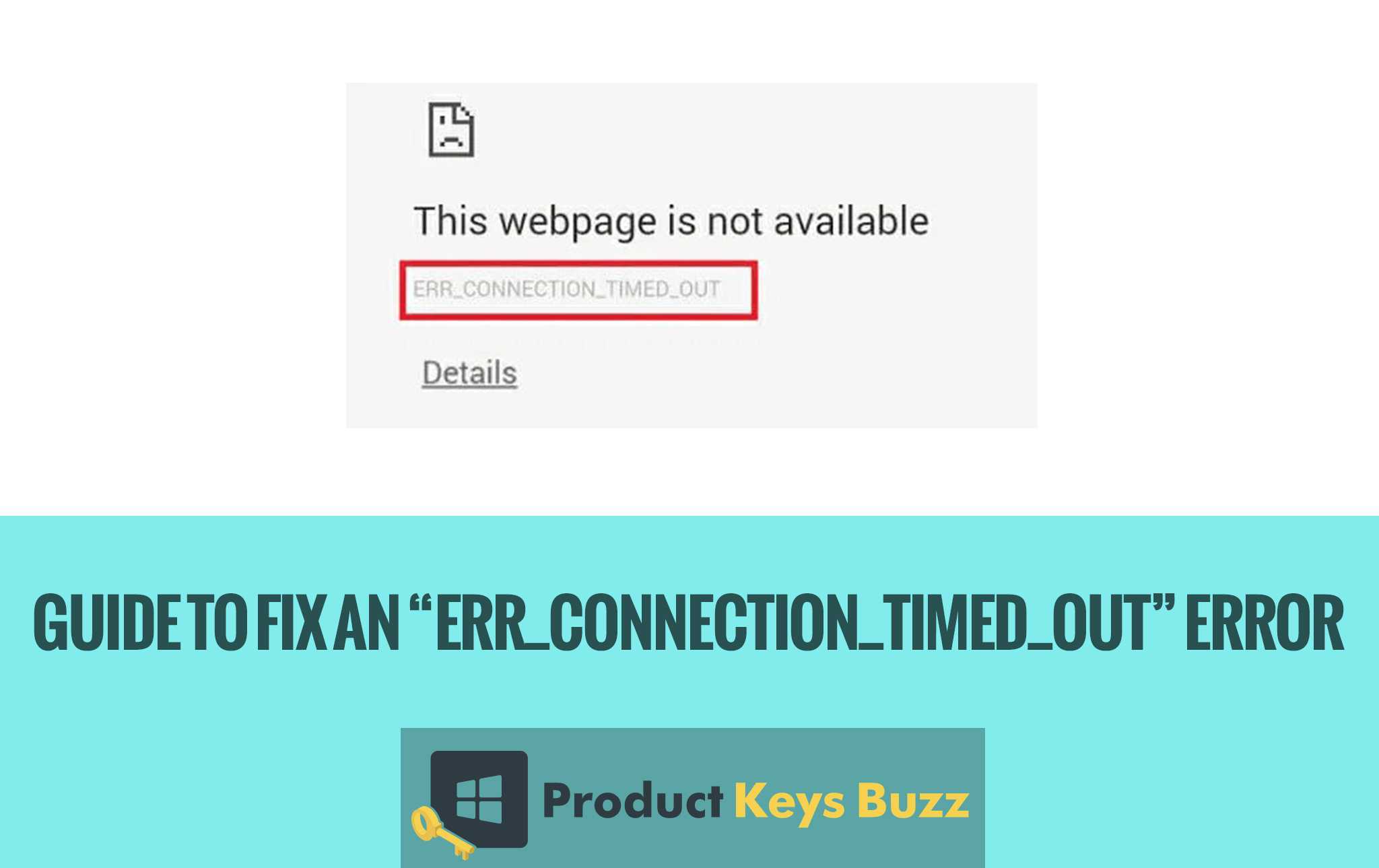 Ошибка err_connection_timed_out: что делать?