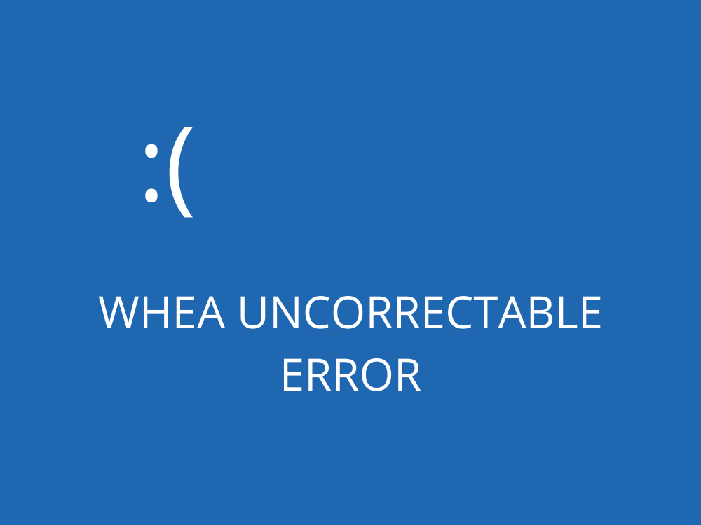 Как исправить ошибку whea uncorrectable error в windows 10