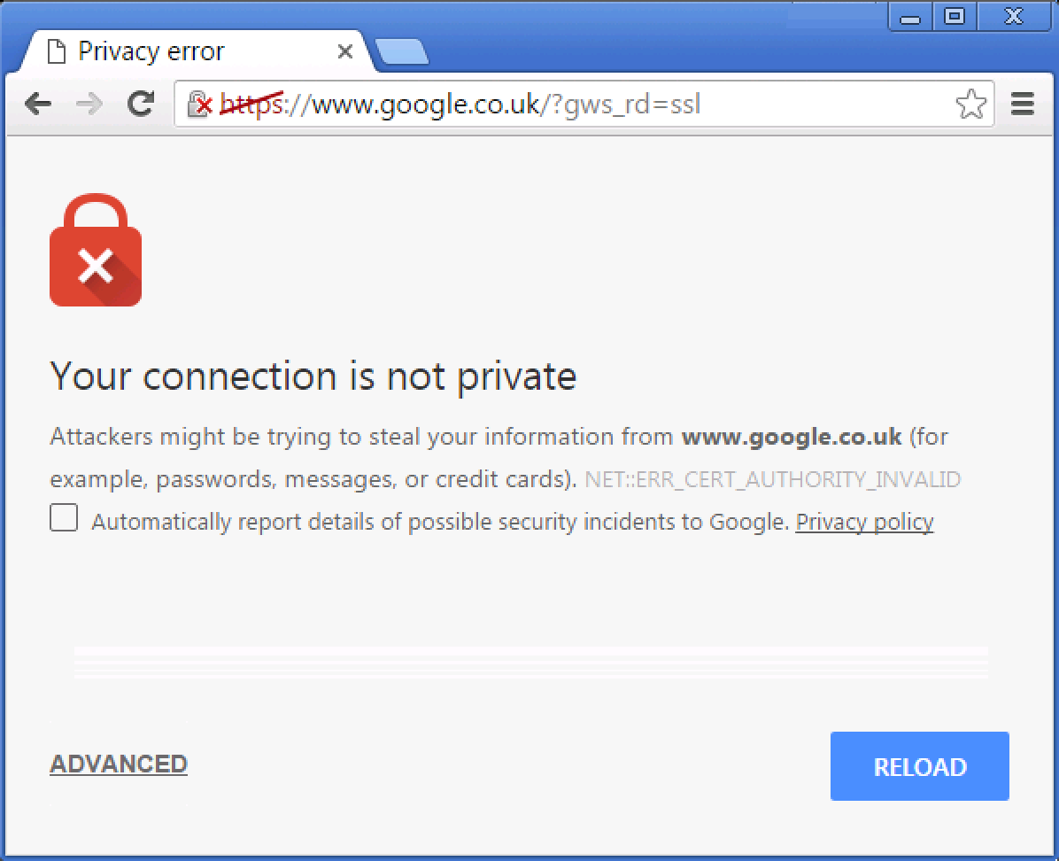 🥇 ▷ как исправить net :: err_cert_authority_invalid ваше соединение не является частным? » ✅