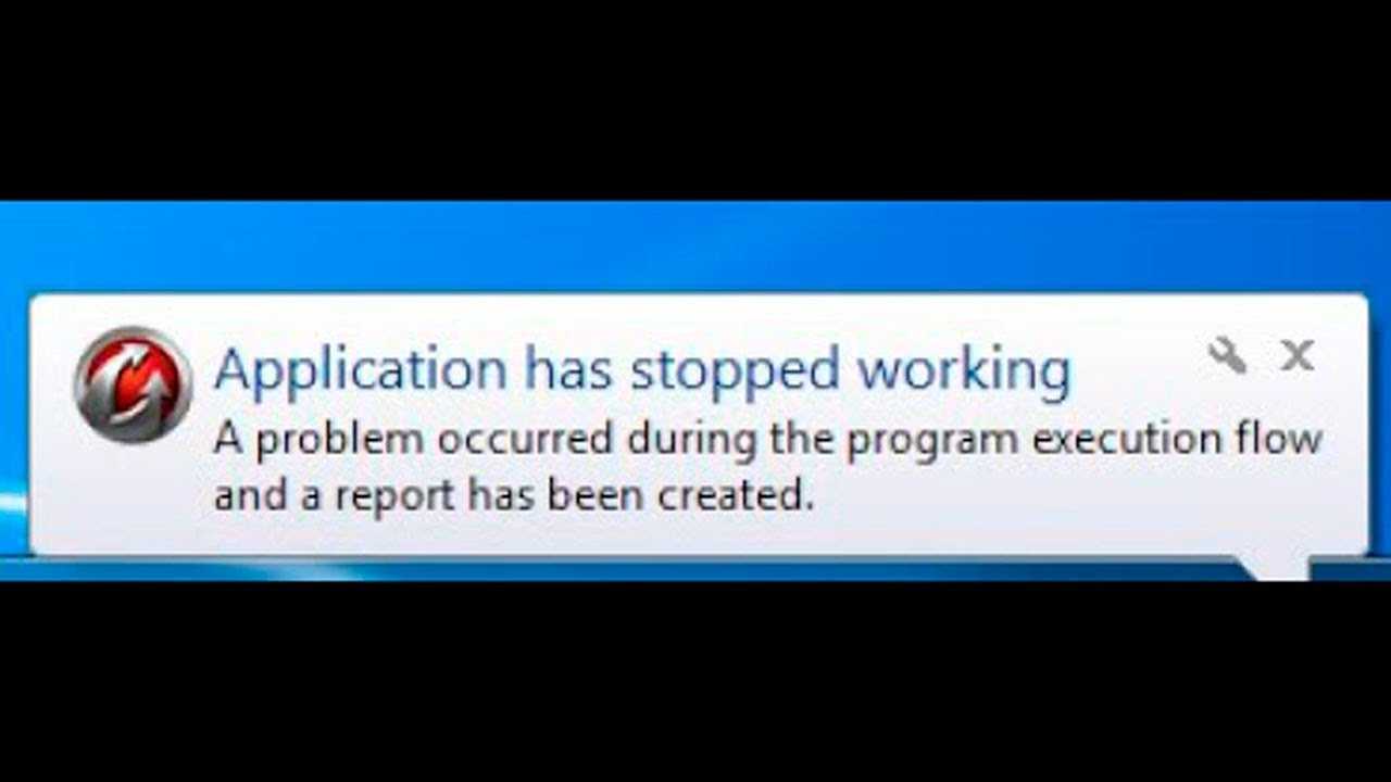 Ошибка Applicationexe появляется, когда программа или игра дает сбой, переставая работать, и требуя принудительного завершения работы процесса Виновником