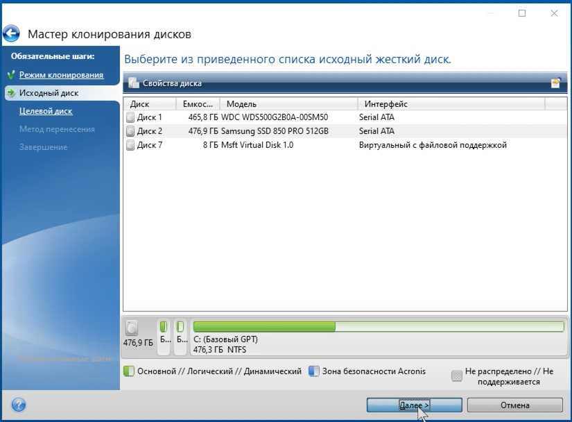Перенос windows на ssd-диск