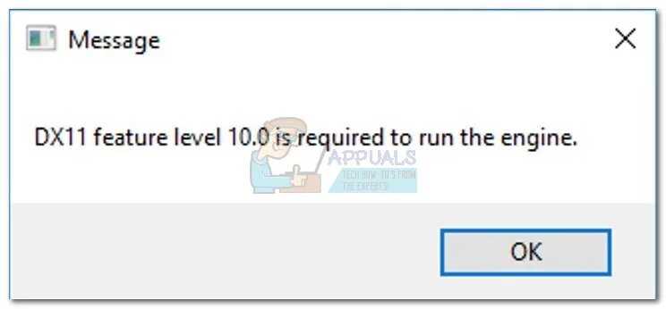 Dx11 feature level 10.0 is required to run the engine - winerrorfixer.com