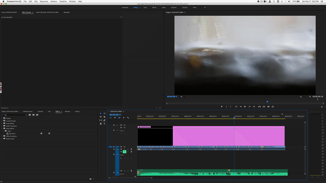 Как создать графику заголовков в adobe premiere pro