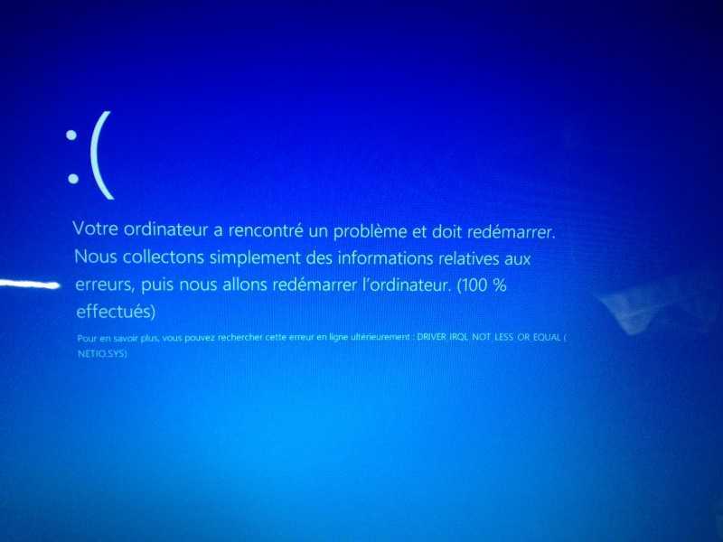 Ошибка driver irql not less or equal на windows 7, 8, 10: как исправить