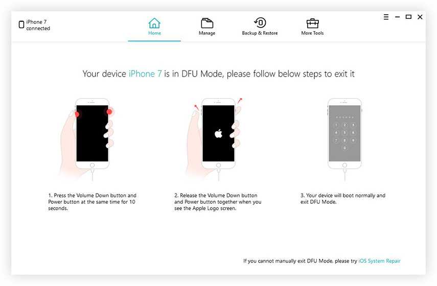 Как перевести iphone в режим recovery. инструкции для всех моделей