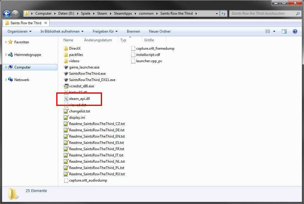 Ошибка steam_api64.dll отсутствует — как исправить