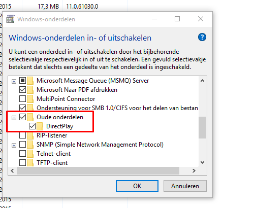 Как включить directplay на windows 10