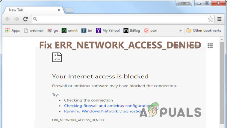 Как исправить ошибку err_network_access_denied