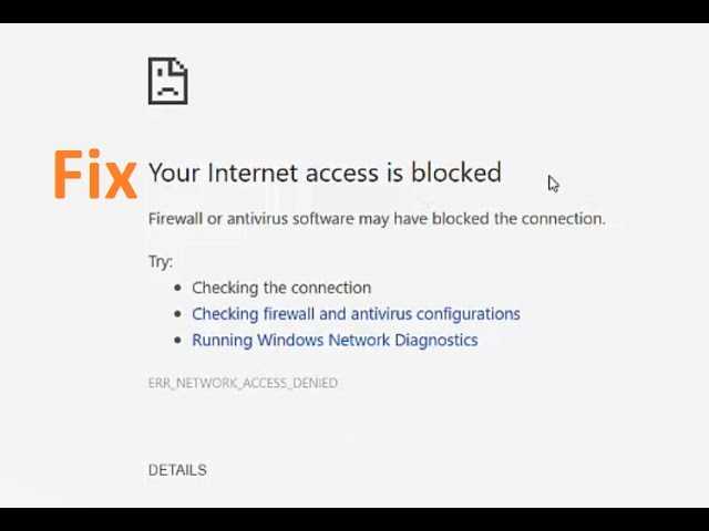 Solved! err_network_access_denied windows 10/11 - minitool