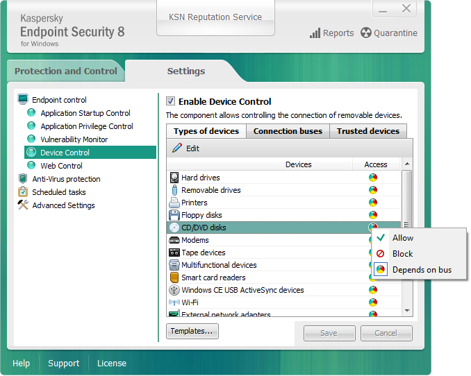 Kaspersky endpoint security 8: настройка и контроль usb устройств | твой сетевичок