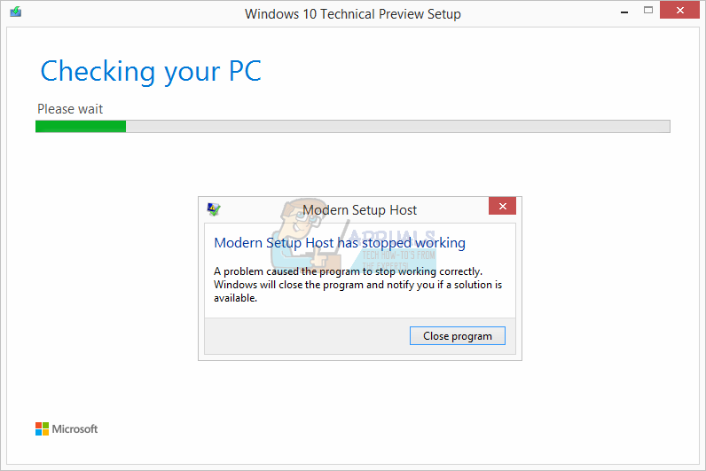 What is modern setup host and how to fix problems with it?
