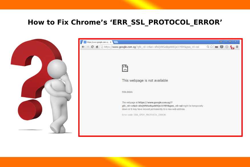 How to fix err_ssl_version_interference error on google chrome.