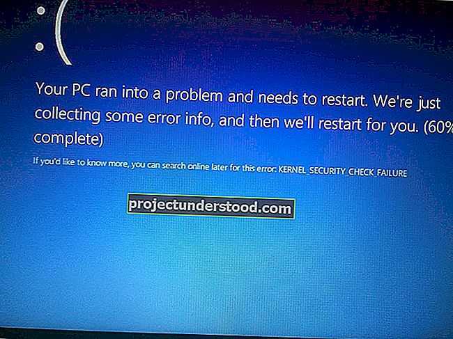 Kernel_security_check_failure blue screen error – fix for windows 10