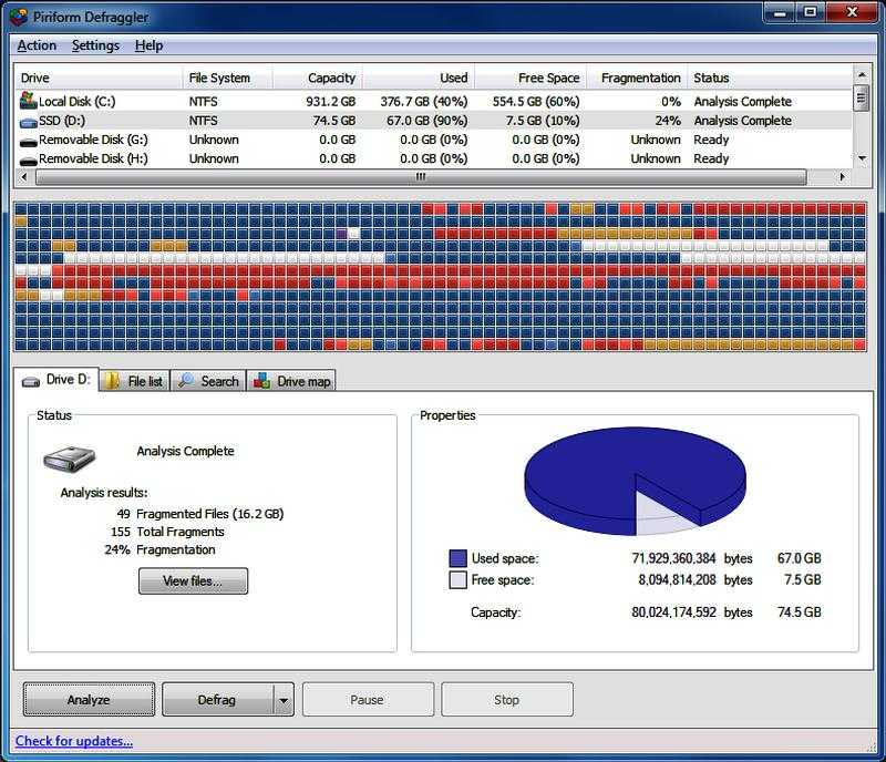Лучшие программы для дефрагментации жесткого диска на ос windows