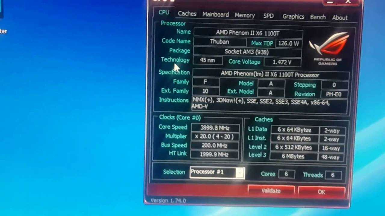 Три программы для разгона процессора amd