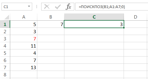 Функции индекс и поискпоз в excel на простых примерах