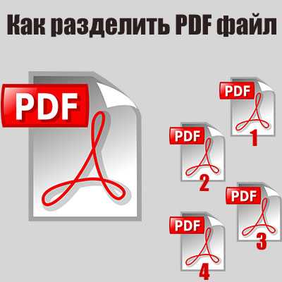 Как разделить pdf файл на части или отдельные страницы онлайн %