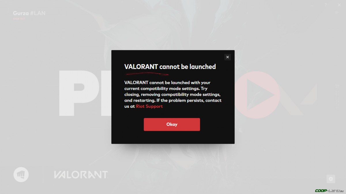 Проблемы с запуском valorant и 100% решение