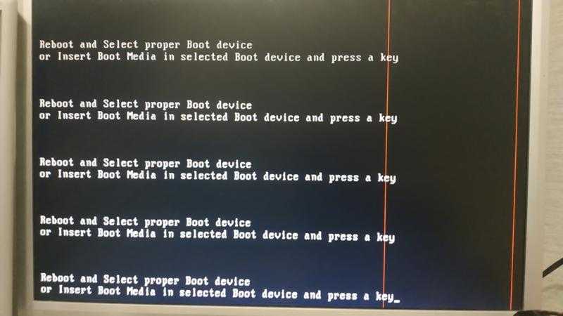 Что означает «reboot and select boot device»? исправляем ошибку загрузки windows!