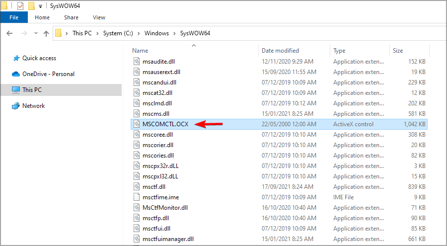 5 effective solutions to fix mscomctl.ocx missing error